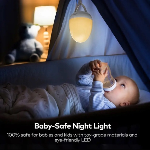 VAVA VA-CL006 Kids Baby Night Light ABS+PC Touch Control Timer Setting in Pink - Picture 9 of 13